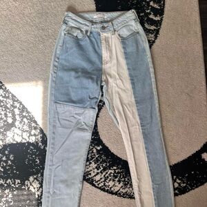 Pacsun color block jeans
